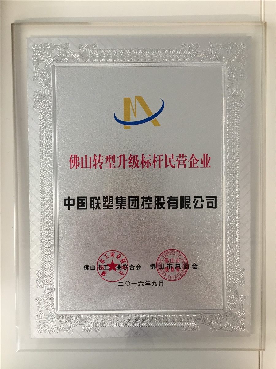 佛山轉型升級標桿民營企業(中國聯塑)